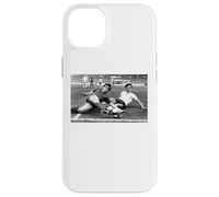 Custodia per iPhone 14 Plus Kenny Dalglish Liverpool Man Utd 1982 Mondiali di calcio