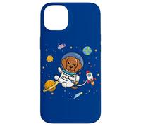 Custodia per iPhone 14 Plus Kids Boys Girls Astronaut Space Rhodesian Ridgeback Lover