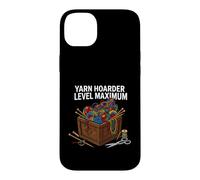 Custodia per iPhone 14 Plus Knitting Crochet Yarn Hoarder Level Maximum