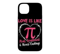 Custodia per iPhone 14 Plus L"amore è come Pi Reale Irrazionale & Mai Finire