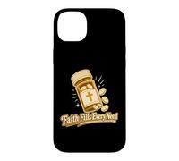 Custodia per iPhone 14 Plus La fede riempie ogni bisogno di Christian Pharmacy Cross