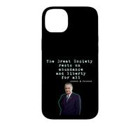 Custodia per iPhone 14 Plus La Grande Società poggia sull'abbondanza e sulla libertà per tutti i LBJ