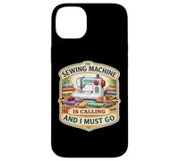 Custodia per iPhone 14 Plus La macchina da cucire sta chiamando e devo andare Quilting Quilter