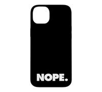 Custodia per iPhone 14 Plus La parola Nope | Un design che dice Nope