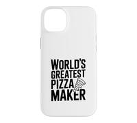 Custodia per iPhone 14 Plus La più grande pizza maker del mondo Cucina divertente