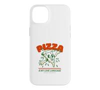 Custodia per iPhone 14 Plus La pizza è il mio linguaggio d"amore (Dichiarazione di cibo divertent