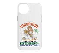 Custodia per iPhone 14 Plus La ragazza della Vergine è nata il 5 settembre Buon compleanno a me