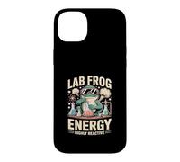 Custodia per iPhone 14 Plus Lab Frog Energy Umorismo scientifico altamente reattivo