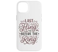 Custodia per iPhone 14 Plus Last Fling Before The Ring Bride, addio al nubilato