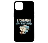 Custodia per iPhone 14 Plus Lavoro duro in modo che la mia macchina possa avere cose carine Meccanico