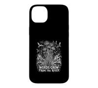 Custodia per iPhone 14 Plus Le parole crescono dalla poesia della palude del fiume