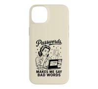 Custodia per iPhone 14 Plus Le password mi fanno dire cattive parole umoristiche divertenti