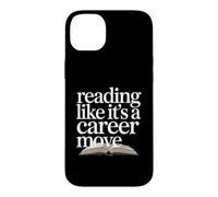 Custodia per iPhone 14 Plus Leggere come se fosse una mossa di carriera Lettori amanti del libro