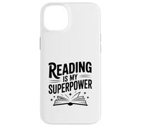 Custodia per iPhone 14 Plus Leggere è il mio superpotere amante dei libri