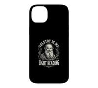 Custodia per iPhone 14 Plus Leone Tolstoj
