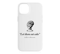 Custodia per iPhone 14 Plus Let Them Eat Cake Marie Antionette Stampa Nera