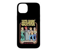 Custodia per iPhone 14 Plus Let's Learn Guitar Funny Guitarist Music Book Cover