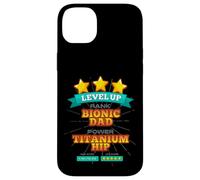 Custodia per iPhone 14 Plus Level Up Bionic Dad - Regalo di recupero per chirurgia dell'anca