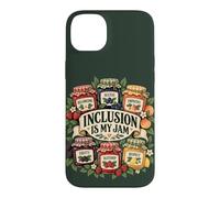 Custodia per iPhone 14 Plus L'inclusione è la mia i diversità per insegnanti di marmellata