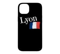Custodia per iPhone 14 Plus Lione, Francia, bandiera, francese, città, di, lione