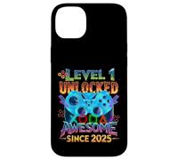 Custodia per iPhone 14 Plus Livello 1 sbloccato fantastico dal 2025 1 ° compleanno Gaming Boys