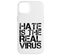 Custodia per iPhone 14 Plus L'odio è il vero virus - AAPI Anti razzismo asiatico - AAPI Hate