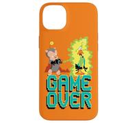 Custodia per iPhone 14 Plus Looney Tunes Porky and Daffy Game Over