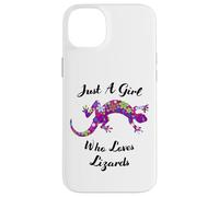 Custodia per iPhone 14 Plus Lucertola Just A Girl Who Loves Lizards Outfit Lizard Lover