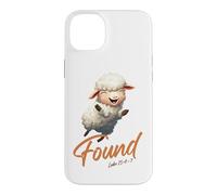 Custodia per iPhone 14 Plus Luke 15:4-7 Parable of the Lost Sheep Found by Jesus Christ