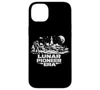 Custodia per iPhone 14 Plus Lunar Pioneer Primo insediamento lunare Frontiera dello spazio umano