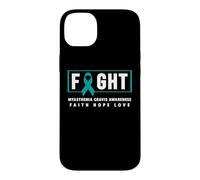 Custodia per iPhone 14 Plus Maglietta Myasthenia Gravis - Combatti la consapevolezza della miastenia gravis
