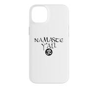 Custodia per iPhone 14 Plus Maglietta Namaste Y'all Om