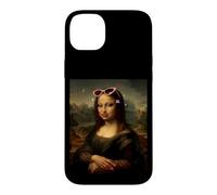 Custodia per iPhone 14 Plus Maledetto Monna Lisa Baddie Y2K pittura rinascimentale
