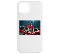 Custodia per iPhone 14 Plus Manchester Utd Roy Keane Goal Celebration Coppa del Mondo di calcio