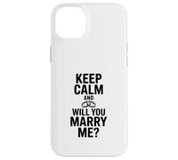 Custodia per iPhone 14 Plus Mantieni la calma e mi vuoi sposare