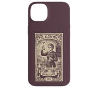 Custodia per iPhone 14 Plus Marie Curie Alchemist Tarocchi Card; Donne in chimica STEM