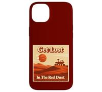 Custodia per iPhone 14 Plus Mars Rover Get Lost In The Red Dust Retro Space Exploration