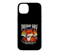 Custodia per iPhone 14 Plus Martedì Golf Questo era sempre il piano