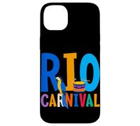Custodia per iPhone 14 Plus Maschera di Rio Carnival Brazil Festival Souvenir brasiliano