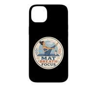 Custodia per iPhone 14 Plus MAT BREATH FOCUS Pilates Tappetino Studio