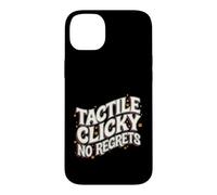 Custodia per iPhone 14 Plus Mechanical Keyboard Tactile Clicky No Regrets