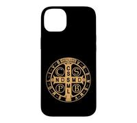 Custodia per iPhone 14 Plus Medaglia di San Benedetto PAX Pace e Protezione