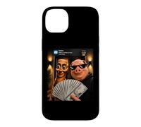 Custodia per iPhone 14 Plus Meme AI del visitatore inaspettato John Pork Tung Sahur