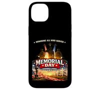 Custodia per iPhone 14 Plus Memorial Day in onore di tutti coloro che hanno servito gli Stati Uniti patri