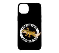Custodia per iPhone 14 Plus Mens Womens Kids I Raise Tiny Dinosaurs Leopard Gecko Lover