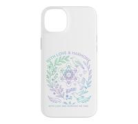 Custodia per iPhone 14 Plus Metatron Cube con amore e armonia