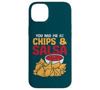 Custodia per iPhone 14 Plus Mi hai fatto mangiare Chips & Salsa Funny Nacho