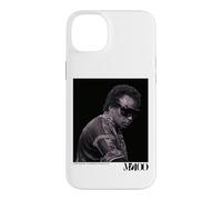 Custodia per iPhone 14 Plus Miles Davis MD100 Central Park NYC 1975 Foto di David Gahr
