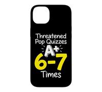 Custodia per iPhone 14 Plus Minacciato Pop Quiz A Plus 6 7 Volte Insegnante di matematica