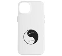 Custodia per iPhone 14 Plus Minimalist Yin Yang Cats Art Design